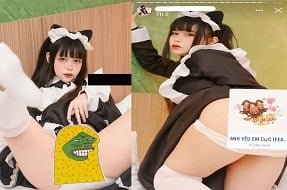 Gia Hân bị lộ clip sex bị đụ đến cực khoái